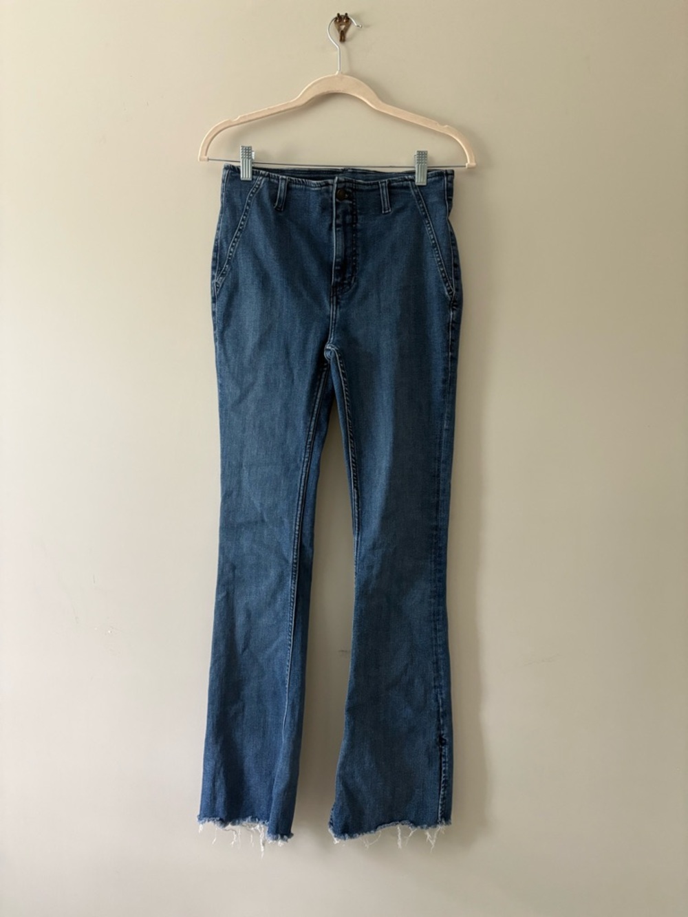 We The Free Level Up Slit Slim Flare Jeans - Picture 4 of 10